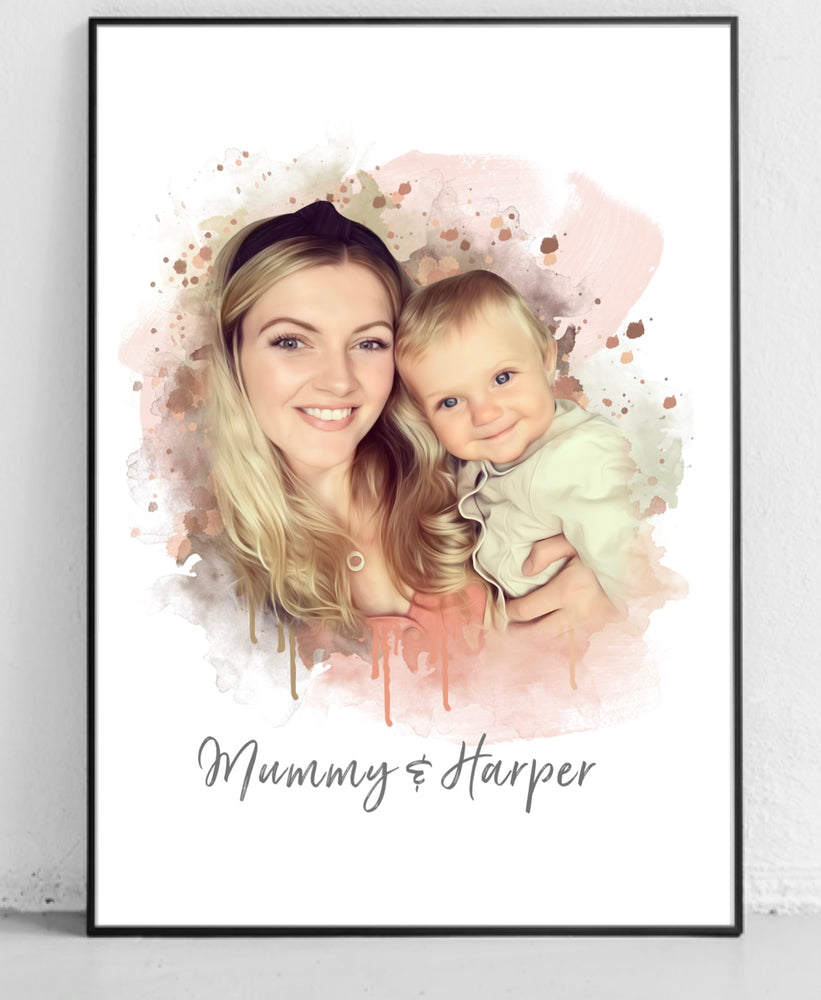 Photo Paint Splat Print Gift #1 image